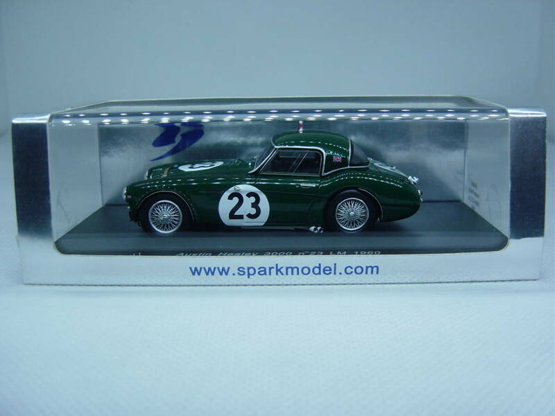 送料350円～ spark 1/43 Austin Healey 3000 LM 1960 #23 J.Sears/P.Riley オースチン ヒーレー Le Mans ル・マン