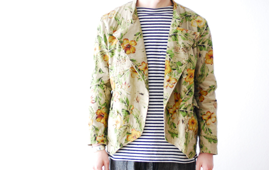 【未使用！定価58,300円】Engineered Garments (エンジニアドガーメンツ)　Chelsea Jacket　チェルシージャケット　Floral Print　花柄