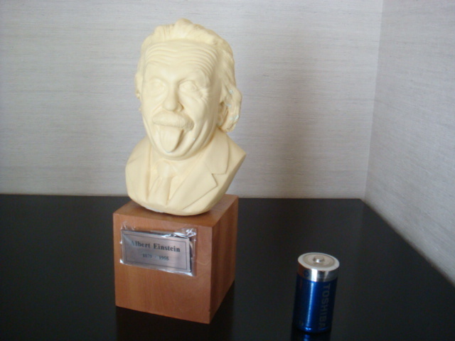 【珍】TVC-15製レジンキット『アインシュタイン　胸像』■ Albert Einstein　特殊相対性理論