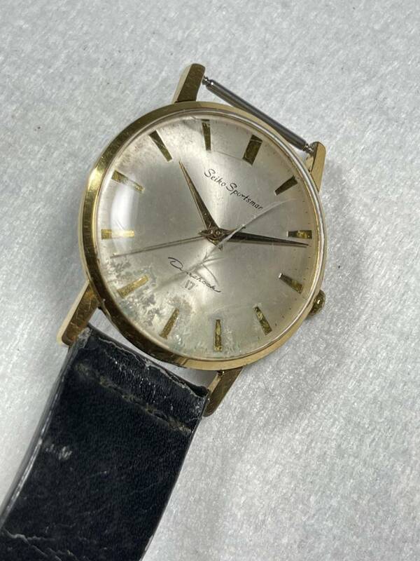 SEIKO セイコー 三秒針 17石 手巻き 1962年 SEIKO 中古品 時計傷有 稼動品