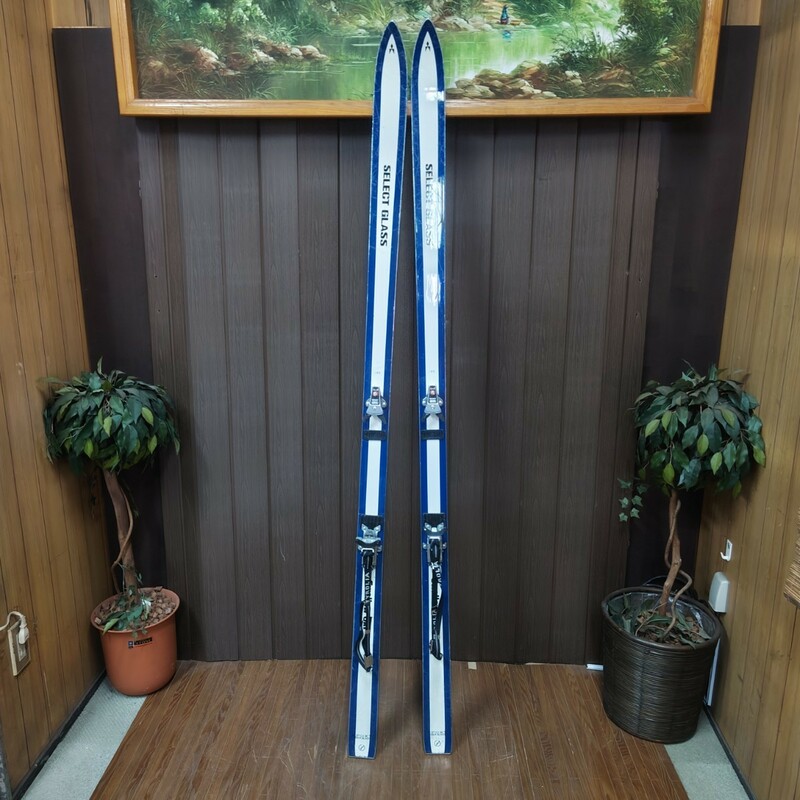 ◎【 スキー板 】ジャンク品 Swallow Ski 185 ビンディング TYROLIA ROCKET 100 スキー 板 パーツ取り バイン バインディング 121-10