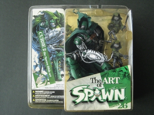 The ART of SPAWN シリーズ26 CURSE2/ザ・カース2 ブリスター未開封 ブリスター黄変あり