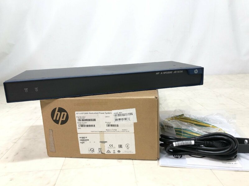 HP A-RPS800 JD183A 650W Redundant Power Supply パワーサプライ 電源 ●D082T324