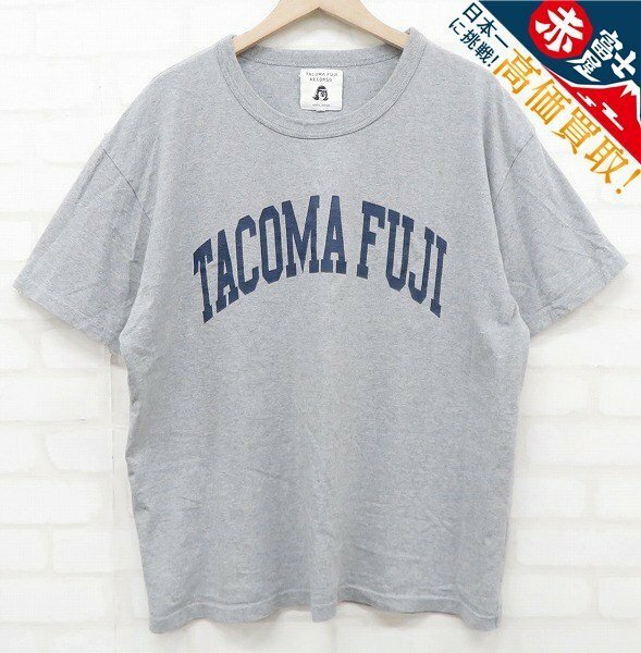 7T7008【クリックポスト対応】TACOMA FUJI RECORDS 半袖Tシャツ タコマフジレコード