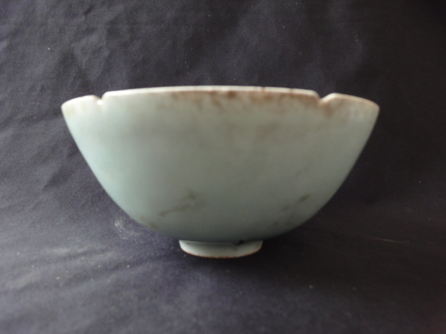 中国 　龍泉窯　青磁　茶碗　発掘品　貴重　茶道具