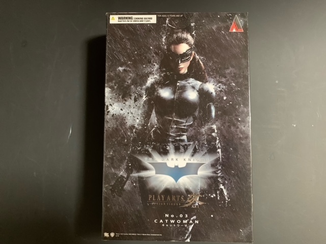 ★SQUARE ENIX★PLAY ARTS 改★THE DARK KNIGHT TRILOGY★NO.03★CATWOMAN★