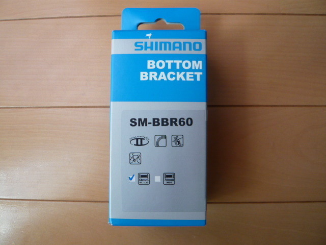 SHIMANO シマノ BB SM-BBR60 BSA JIS 37x24 BSC (JIS) 