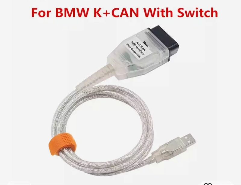 BMW MINI コーディング K+DCAN ケーブル OBD 1 2 3 4 5 6 7 E60 E65 E85 E89 E90 E92 E60, E61 E85 E84, E70 E71, E92 E87 R56