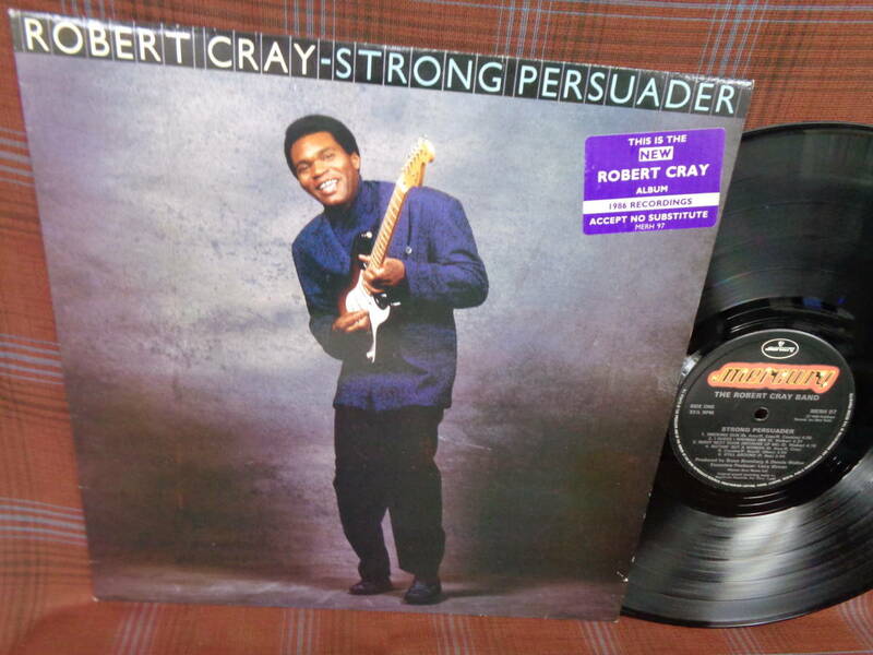 L#3887◆LP◆ ロバート・クレイ ストロング・パースウェイダー ROBERT CRAY Strong Persuader Blues MERH 97