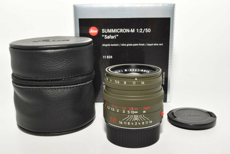 【超貴重でレアな極上品】 Leica ライカ SUMMICRON-M 50mm F2 Safari 世界限定500本！