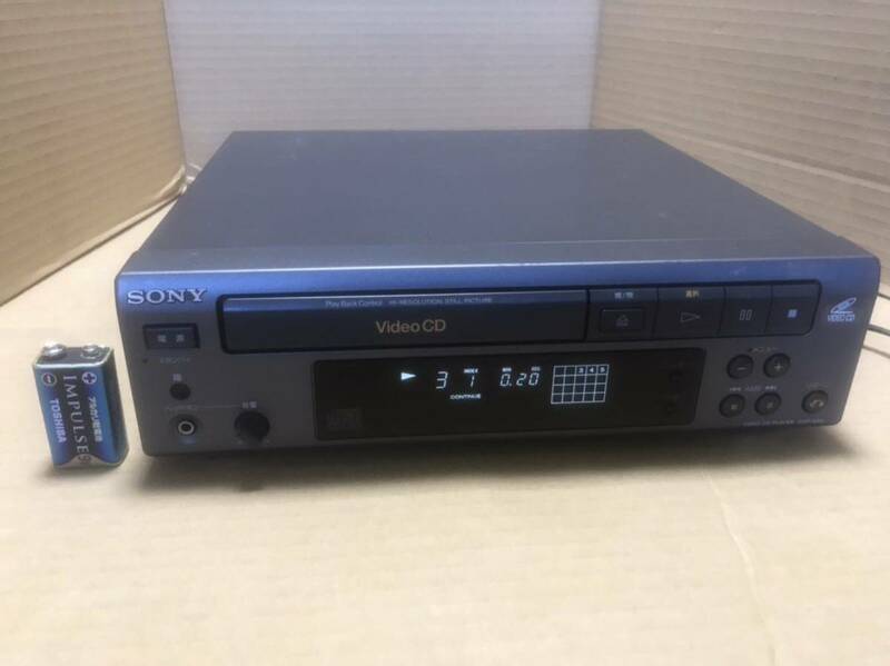 ソニー　ビデオCDプレーヤー　VCP- S50
