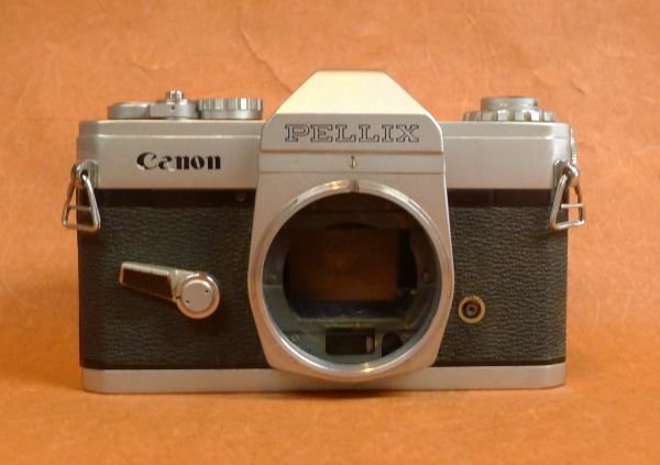 j389 ジャンク Canon PELLEX ボディのみ 一眼レフカメラ フィルムカメラ マニュアルフォーカス サイズ：約 幅14×高さ9×奥行5ｃｍ /60