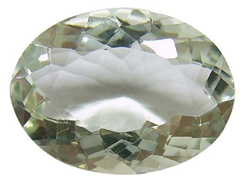 送料無料 『天然グリーンアメジスト』 4.55ct　ルース　裸石　宝石　ウルグアイ産　プラシオライト　水晶