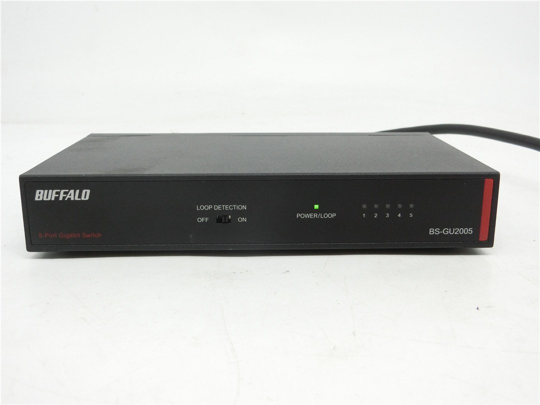 BUFFALO バッファロー 5ポート ギガビットハブ BS-GU2005　送料無料