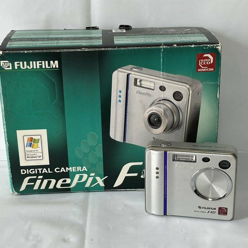 FUJIFILM FinePix F401 デジタルカメラ　中古動作品　箱付き