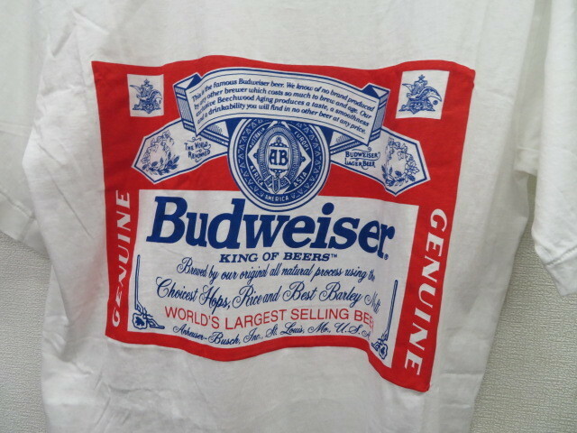 BUDWEISER バドワイザー　半袖Tシャツ　美品