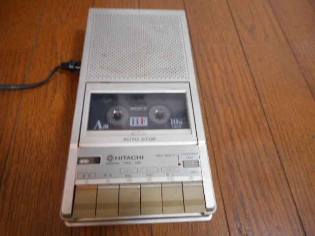 HITACHI 日立　TRQ-359　カセットテープレコーダー　当時物 昭和レトロ