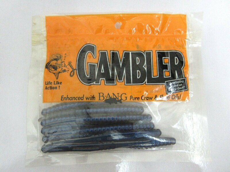GAMBLER ストレートワーム 10本 未使用 ギャンブラー