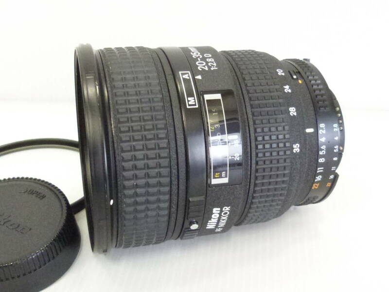 60202★ニコン Nikon AF NIKKOR 20-35mm 1:2.8D カメラレンズ ブラックカラー★
