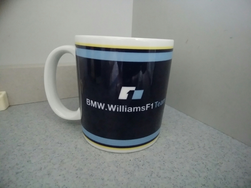 即決◆BMW WilliamsF1 マグカップ 2002年◆未使用