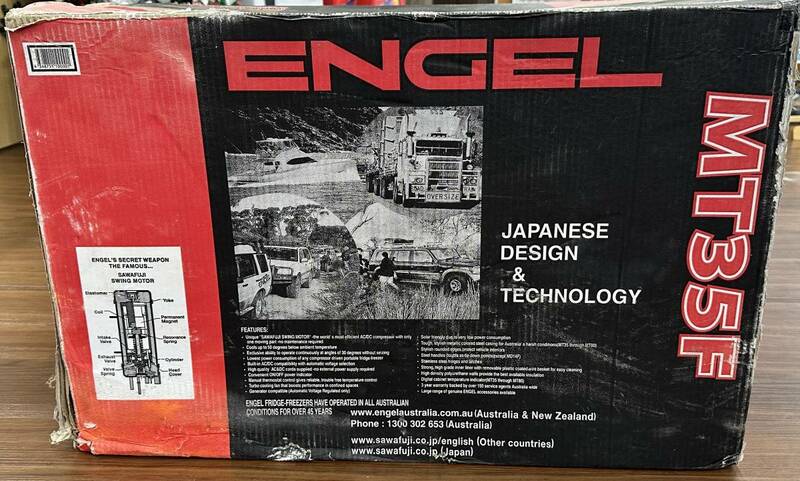 【新品 未使用】ENGEL ポータブル 冷蔵庫 MT35F-D1D-P エンゲル 家電 車載 年式不明 MT35F