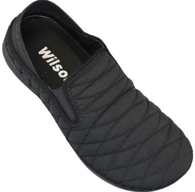 Wilson☆メンズカジュアルシューズ★2WAYサンダル★ウィルソン ★サイズ：M(25.5cm)☆カラーブラック☆未使用品★