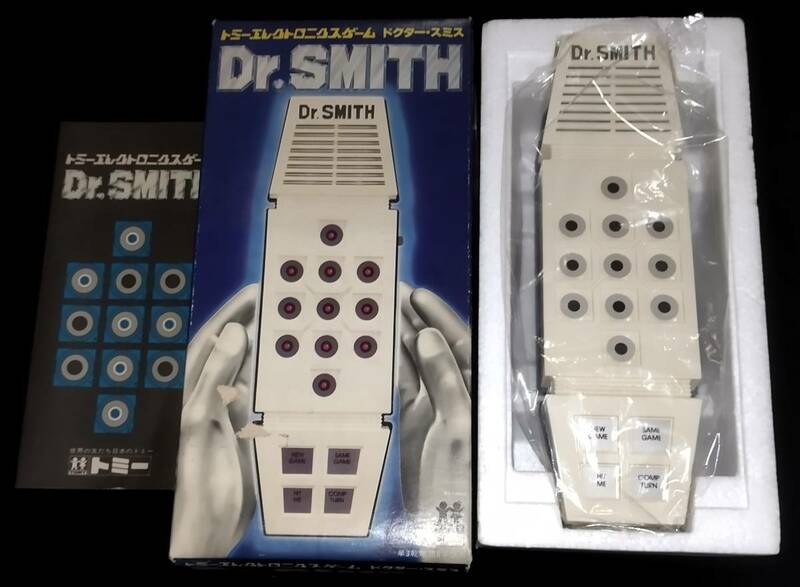 【処分特価】美品 昭和レトロ　当時物　懐かしい　トミー TOMY ドクター・スミス Dr.SMITH　エレクトロニクスゲーム 取扱説明書付