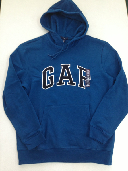 値下げ！即決ですよ●ＧＡＰ●新品●XL●シアンブルー●稀少カラー●ギャップロゴ●パーカー●XL02