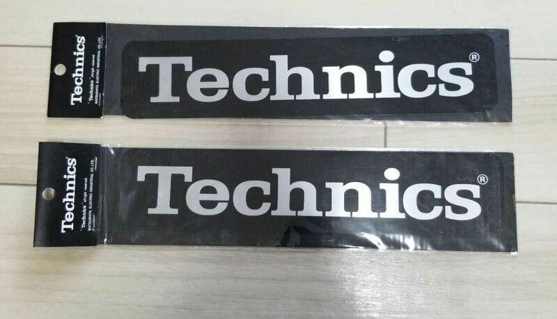 新品・未開封　Technics ステッカー　２枚セット　テクニクス
