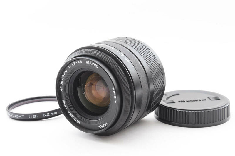 2592 【難あり品(ジャンク）】 Kyocera AF 35-70mm f3.3-4.5 Macro Zoom Lens For C/Y 京セラ AFズームレンズ 1104