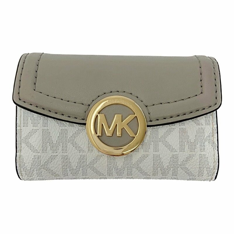 Michael Kors マイケルコース 35S0GFTP5B レザー 6連 キーケース レディース グレー 205259 キーケース