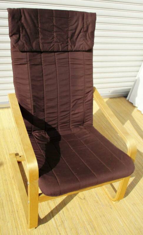 美品　高座椅子　一人掛け　座椅子　リラックス　肘掛け付き　シンプル　インテリア　　チェア　イス　いす　チェアー