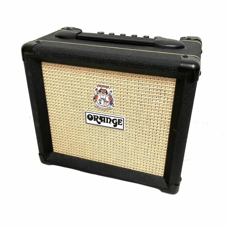 ORANGE CRASH12 ギターアンプ 電源コード アダプタ付 オレンジ コンポ 音響機材 ブラックエディション クラッシュ