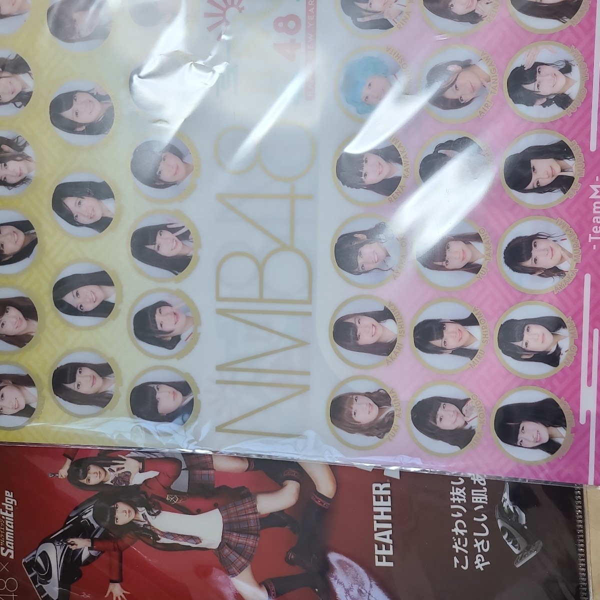 NMB48 クリアファイル二枚