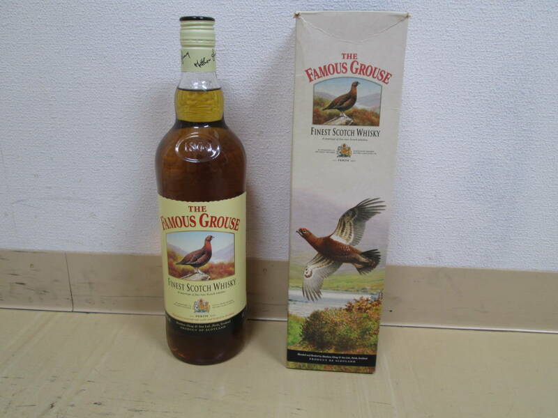 未開栓 THE FAMOUSE GROUSE ザ フェイマス グラウス 1000ml 43度 古酒 スコッチ ウイスキー 1L scotch whisky