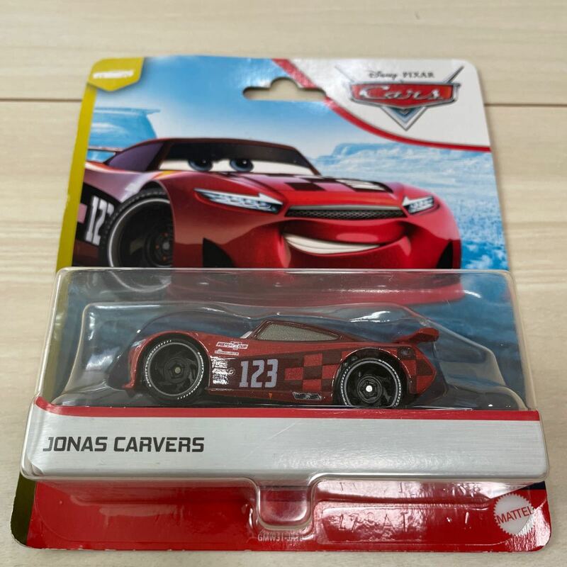 マテル カーズ JONAS CARVERS 123 ジョナス カーヴァス ミニカー キャラクターカー MATTEL CARS 次世代レーサー ノーストール