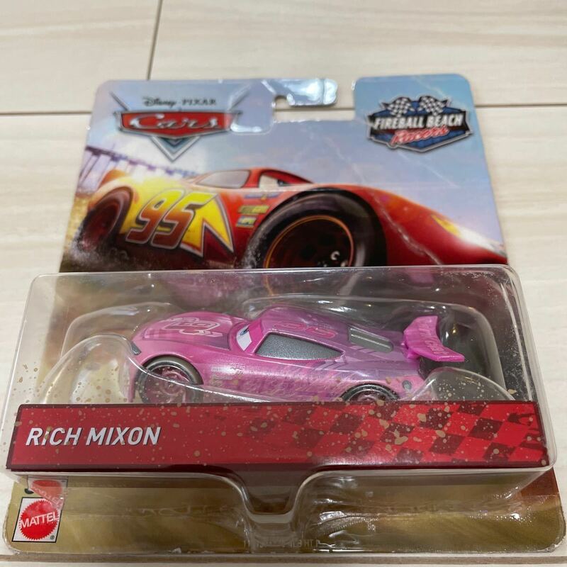 マテル カーズ RICH MIXON 36 ミニカー キャラクターカー リッチ ミクソン MATTEL CARS ファイアー ボール ビーチ タンク コート