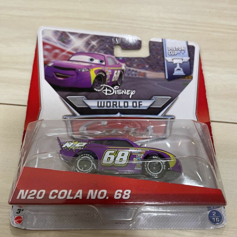 マテル カーズ N2O COLA 68 コーラ MATTEL CARS ミニカー キャラクターカー