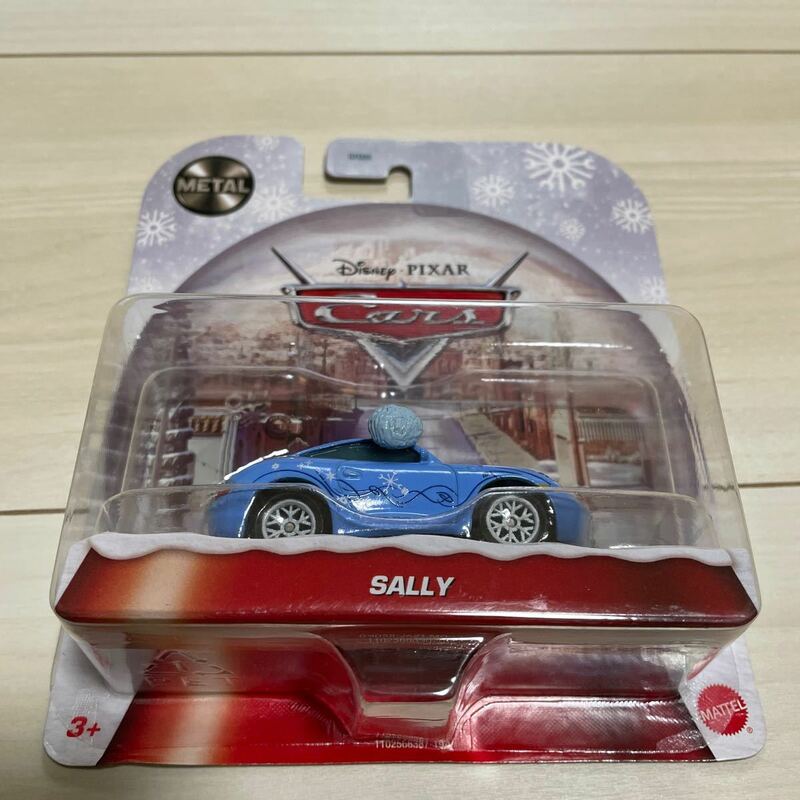 マテル カーズ　WINTERTIME サリー ウィンタータイムシリーズ　SALLY ミニカー キャラクターカー　CARS MATTEL クリスマス ポルシェ カレラ