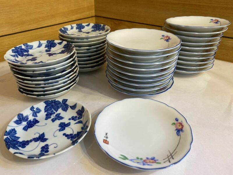 未使用！　小皿　40枚　セット　陶器　和食器　皿
