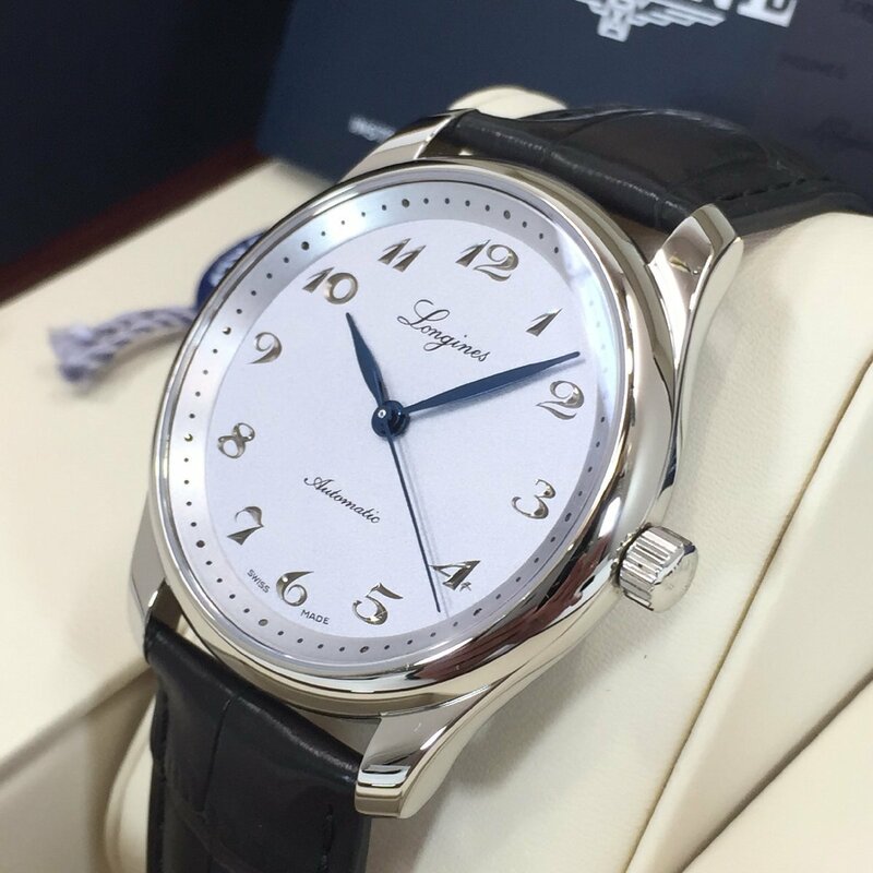 5826-80【 LONGINES 】 ロンジン マスターコレクション 190周年記念モデル L2.793.4.73.2 中古 メンズ 腕時計