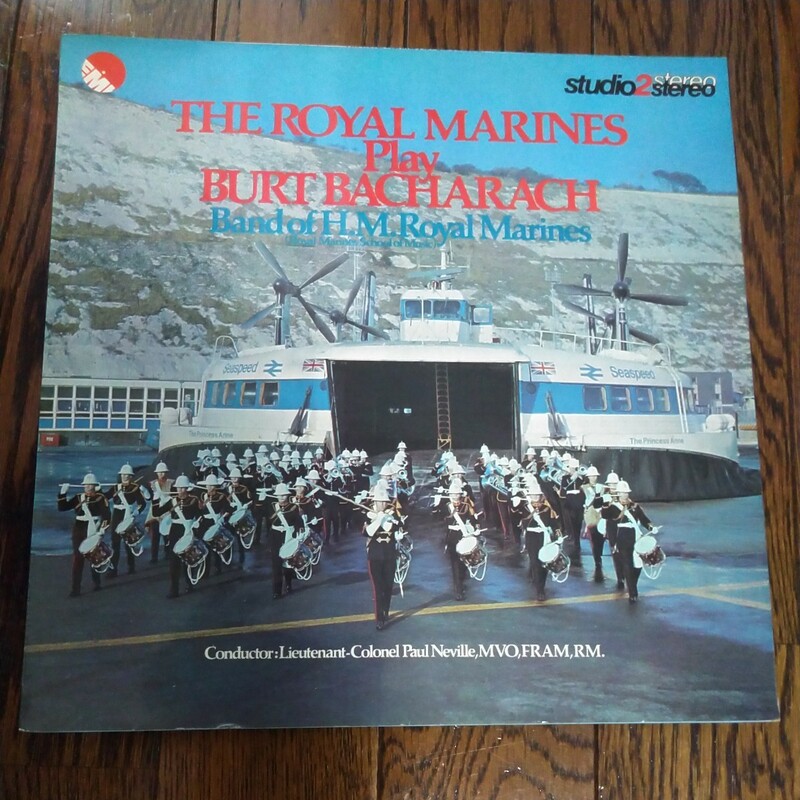 レア　LP レコード　the royal marines burt bacharach band of h.m. royal marines