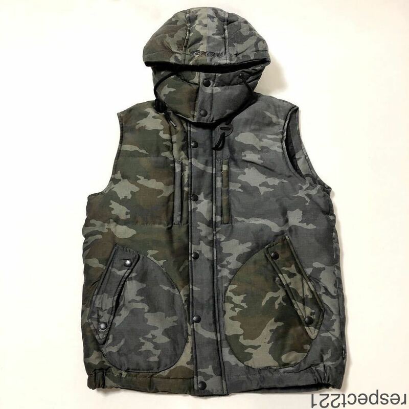 STUSSY 札幌stellarplace チャプト 限定 ダウンベスト ( ステューシー 周年 記念 レア ダウン ジャケット JKT VEST DOWN ベスト oldstussy