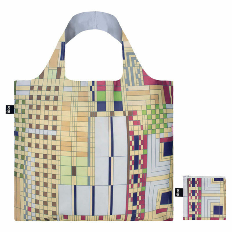 【新品/即決】LOQI/ロキ/Frank Lloyd Wright/フランク・ロイド・ライト/Old Fashion Windows/ Recycled Bag/エコトートバッグ(FL.OW)