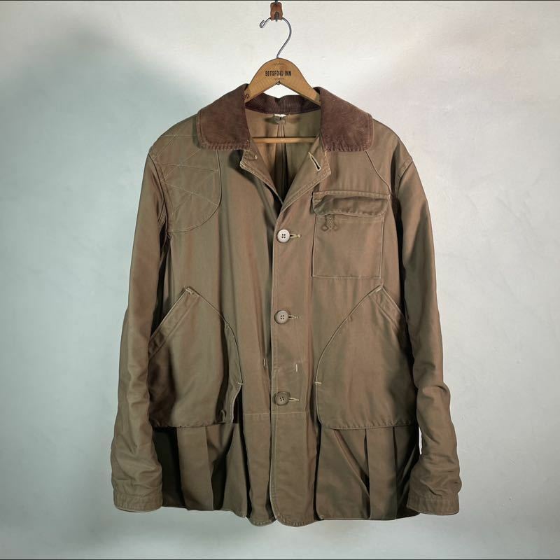 美品 50s American field 42 L程度 ハンティングジャケット USA製 made in usa 検) 40s dax bak hinson l.l.bean ブラウン カバーオール