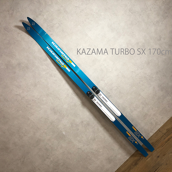 KAZAMA カザマ TURBO SX ターボ 170cm クロスカントリー スキー ビンディング セット ウロコあり ウィンター スポーツ アウトドア 札幌