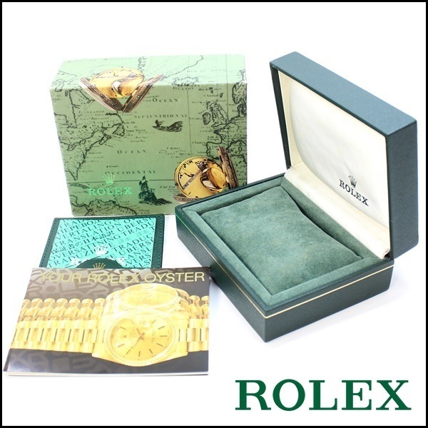 ROLEX純正BOX 冊子 まくら ロレックス 箱 BOX 内箱 外箱 レディース ボーイズ