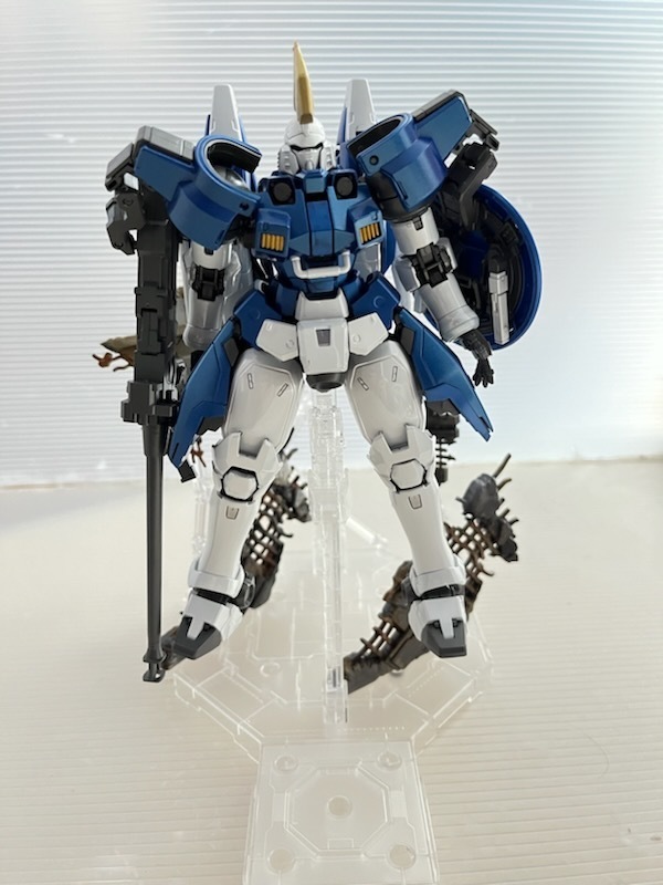 イベント限定 ガンプラ MG 新機動戦記ガンダムW 1/100 MG OZ-00MS2 トールギスII スペシャルコーティング 完成品 デブリパーツセット付き