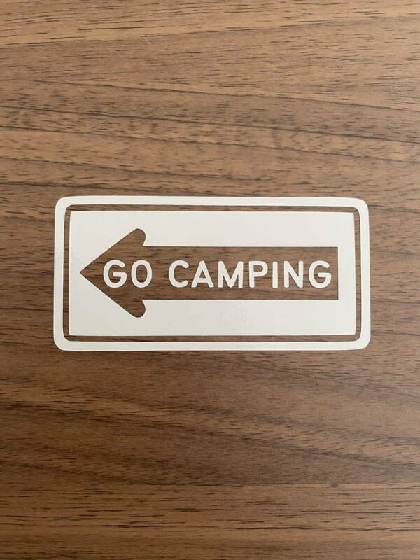 170. 【送料無料】 GO CAMPING カッティングステッカー キャンプ アウトドア【新品】