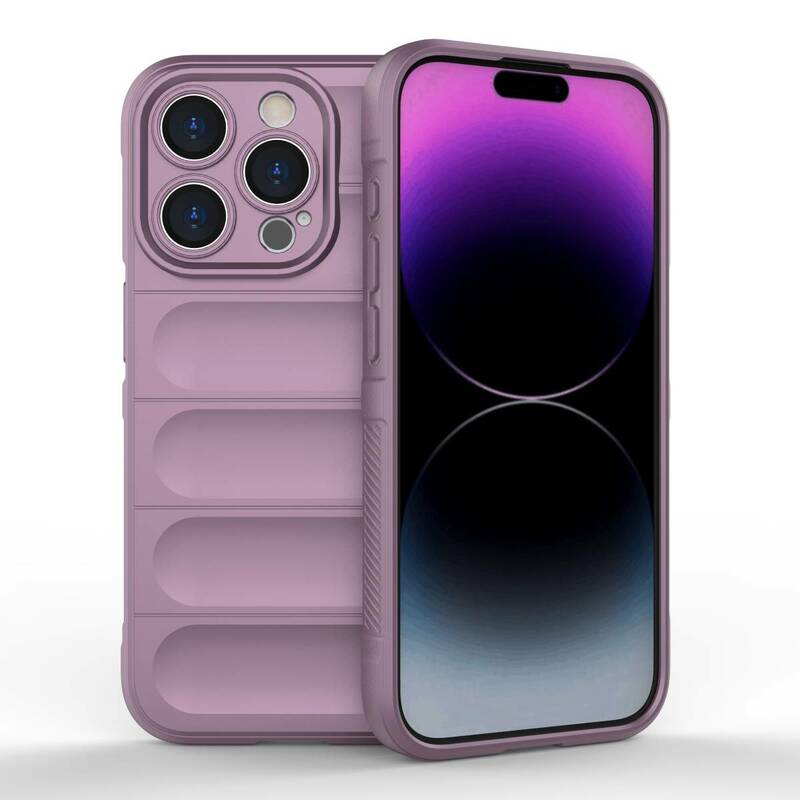 C 在庫処分 紫 iPhone 15 Pro ケース カバー アイフォン 本体 保護 守る 米軍 丈夫 耐衝撃 頑丈 ソフト シリコン アイホン アップル Apple